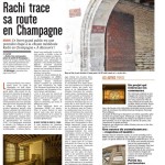 Article-presse-Route Medievale Rachi-Est-Eclair-20.04.05